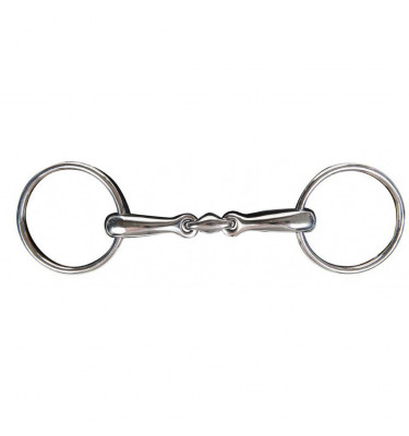 Wędzidło podwójne łamane 16 mm