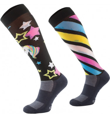 Podkolanówki tęcza