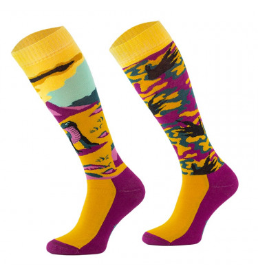 Podkolanówki dinozaur