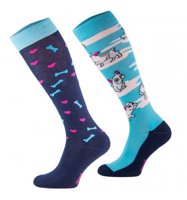 Podkolanówki Buldogi