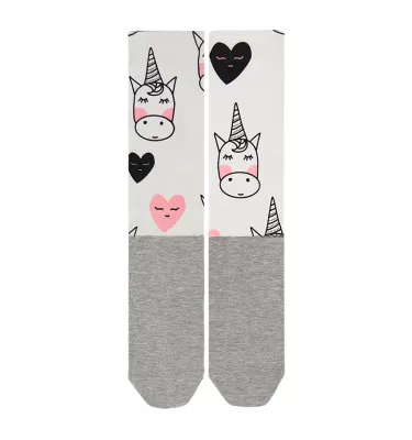 Podkolanówki z sercami