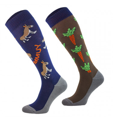 Podkolanówki Osiołek i marchewka