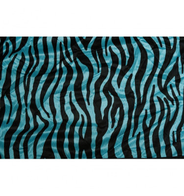 Derka siatkowa z kapturem zebra Aqua