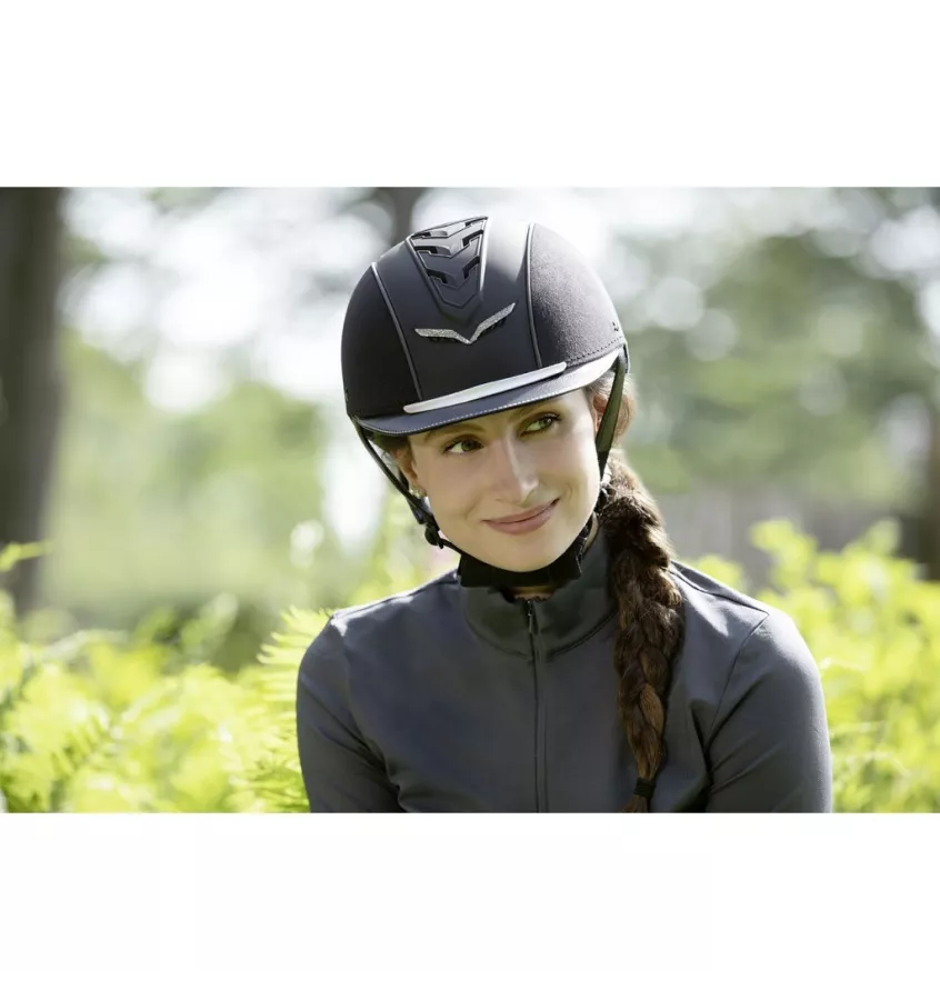 Kask Elegance czarny S/M 49-52
