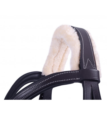 Ogłowie Ontario czarne cob