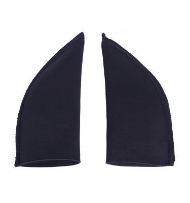 Nakładki wyciszające nauszniki czarne cob