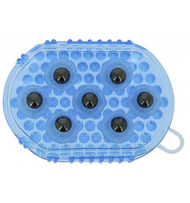 Szczotka do masażu błękit