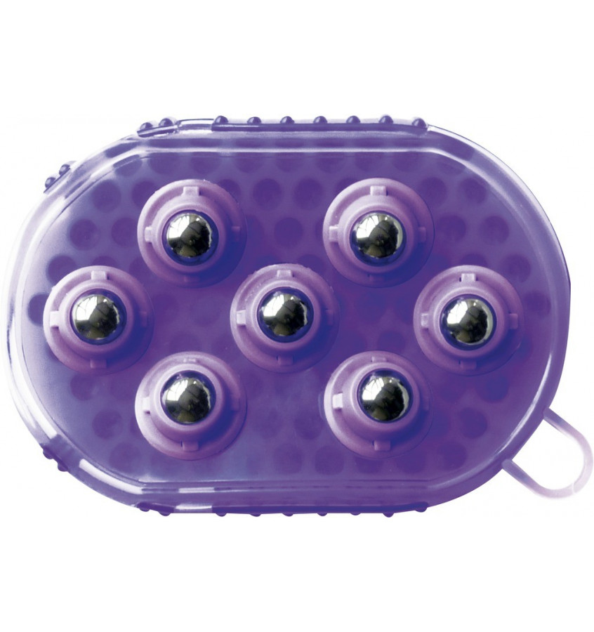 Szczotka do masażu błękit