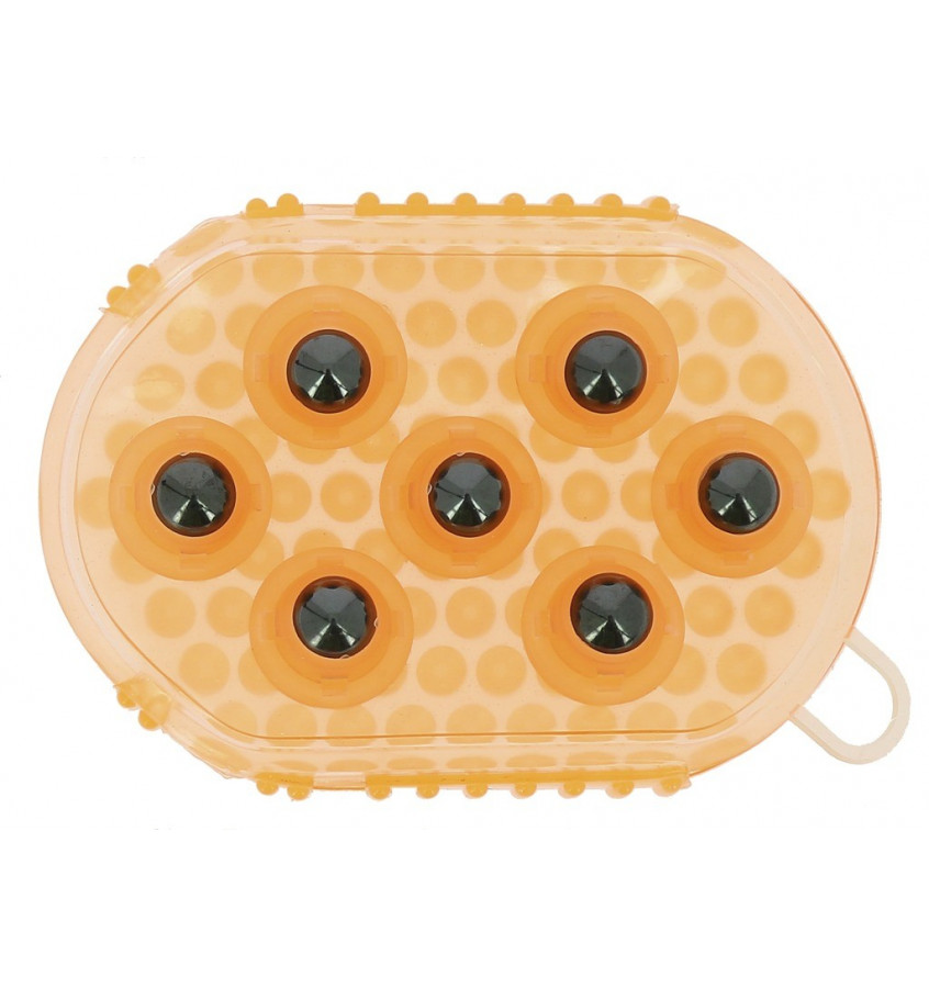 Szczotka do masażu błękit