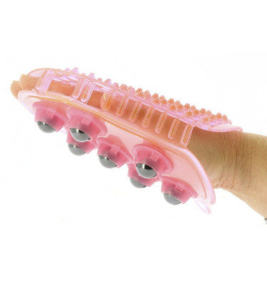 Szczotka do masażu błękit