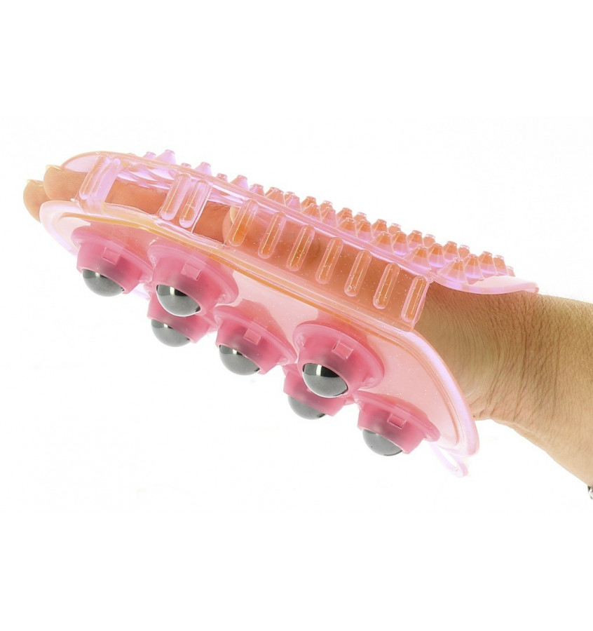 Szczotka do masażu błękit