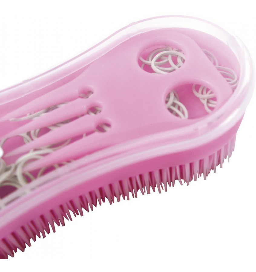 Szczotka z gumkami czarna