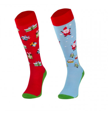 Podkolanówki Święty Mikołaj 31-34