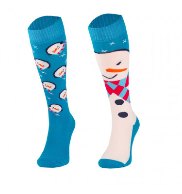 Podkolanówki bałwanek 31-34