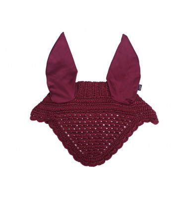 Nauszniki Florence bordowe cob