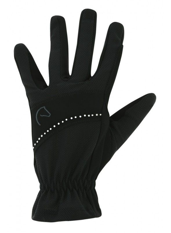 Rękawiczki Strass czarne L