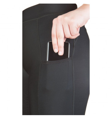 Legginsy dziecięce Mesh czarny 146/152