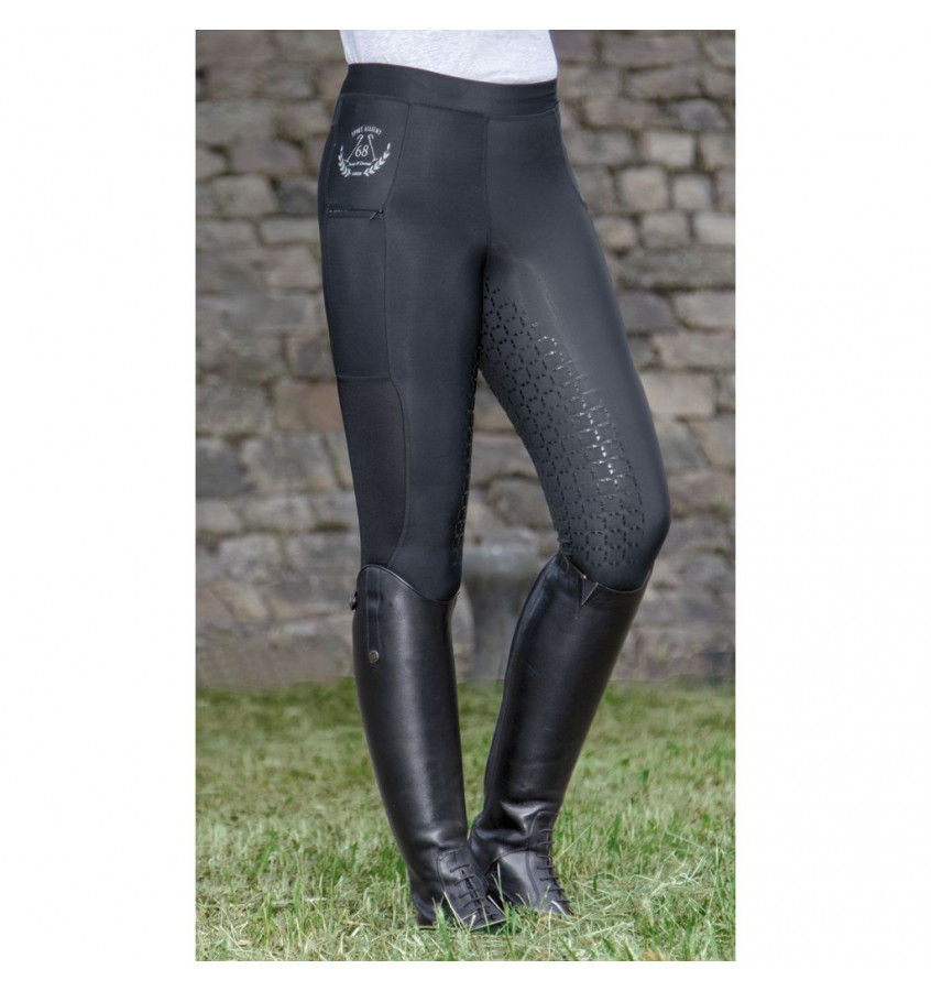 Legginsy dziecięce Mesh czarny 146/152