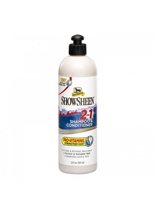 Show Sheen 2 in 1 shampoo, 591 ml
