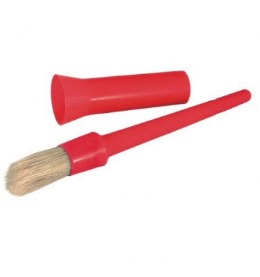 Pędzel z zatyczką błękitny