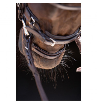 Podkładka pod nachrapnik brązowy