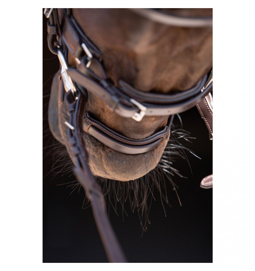 Podkładka pod nachrapnik brązowy