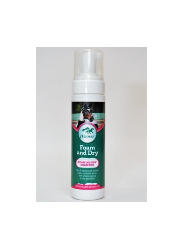 IV HORSE Foam and dry suchy szampon