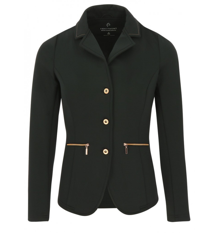 Marynarka konkursowa Atena Rosegold czarna 12 lat