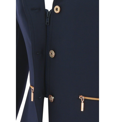 Marynarka konkursowa Atena Rosegold czarna 12 lat