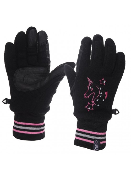 Rękawiczki Leyla czarne j1
