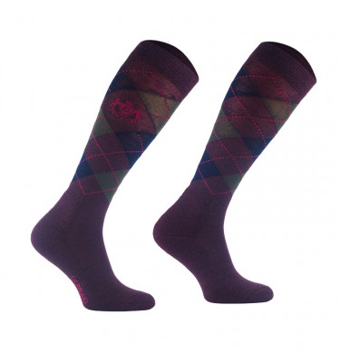 Podkolanówki z wełny jeździeckiej Merino 31-34