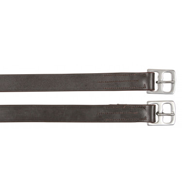 Puśliska skórzane czarne 130