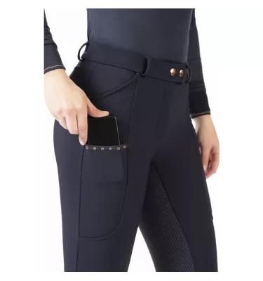 Bryczesy RoseGold Glamour czarny 34