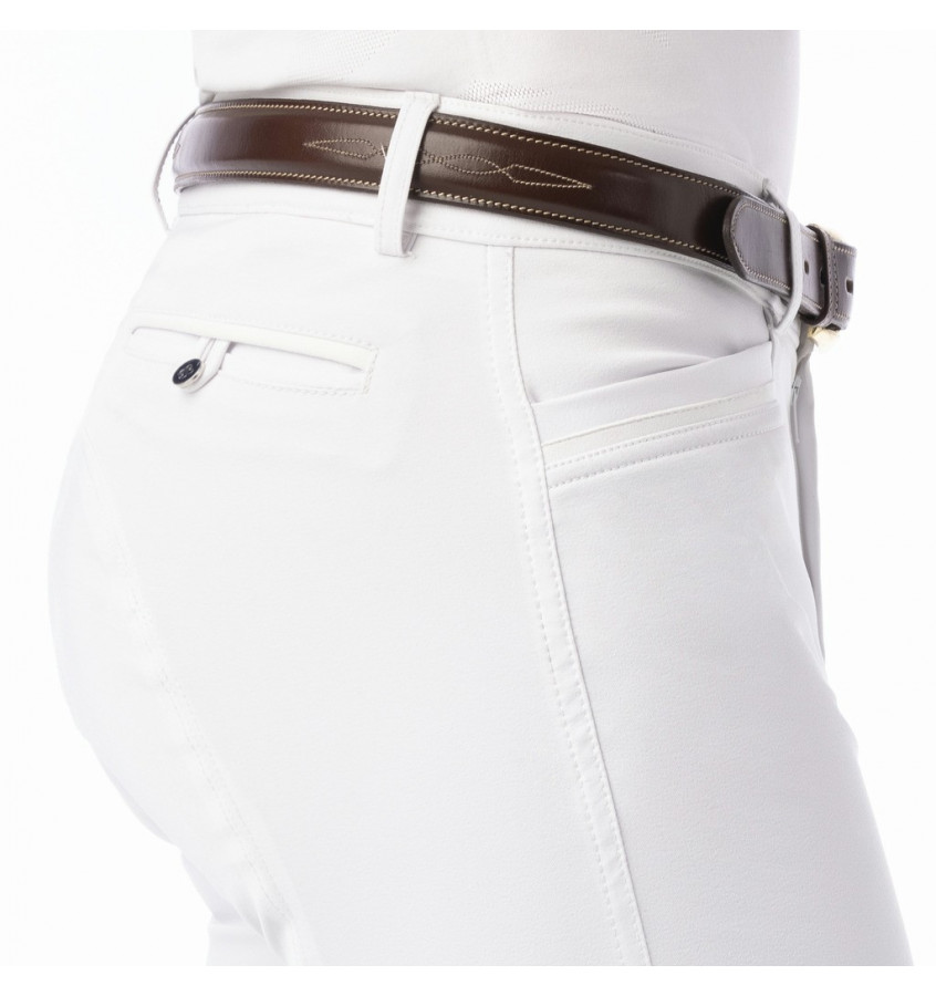 Bryczesy męskie Georg biały 38