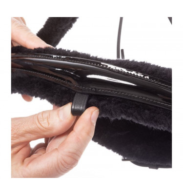 Ogłowie Ivella czarny cob