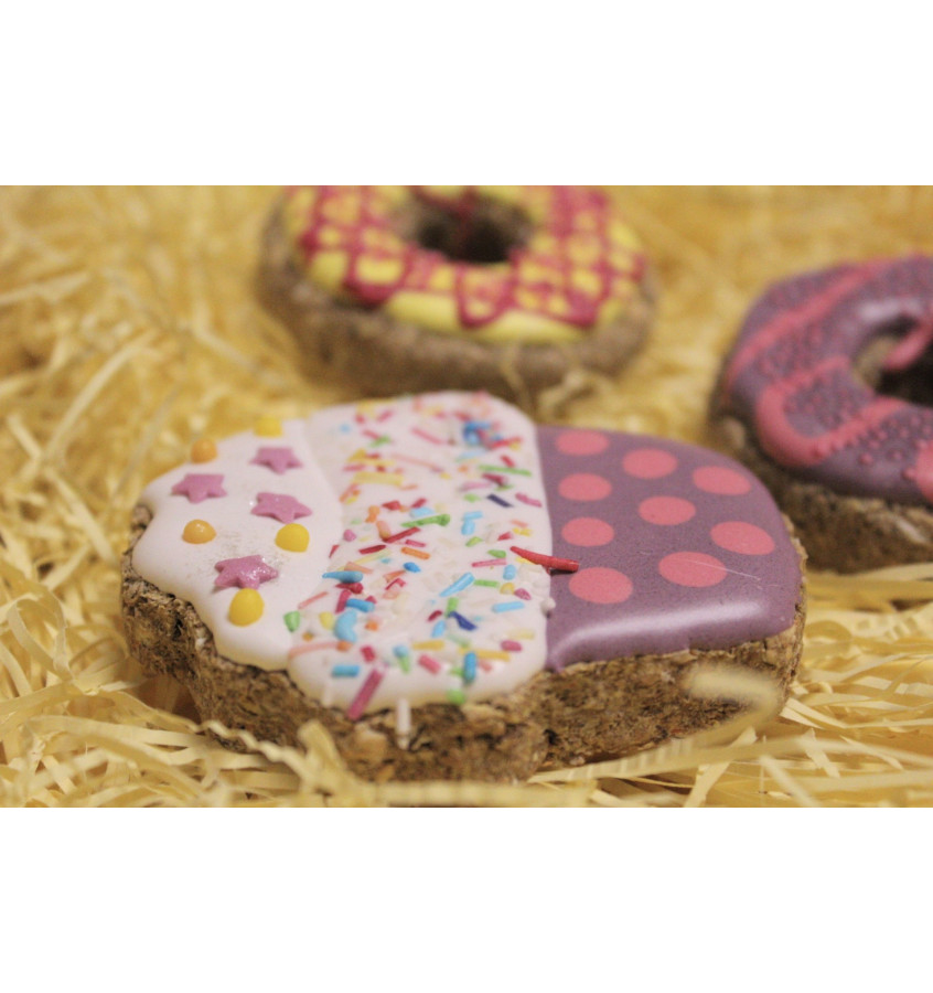 Zestaw babeczka i pączki