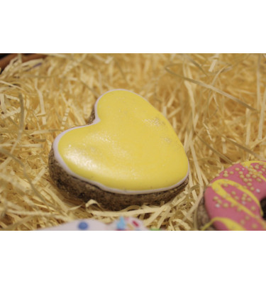 Zestaw babeczka, pączek i serce