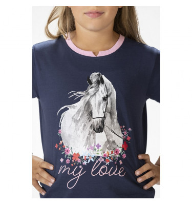 T-shirt Horse Spirit granat 110/116