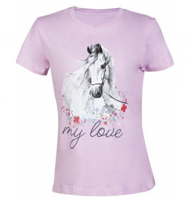 T-shirt Horse Spirit granat 110/116