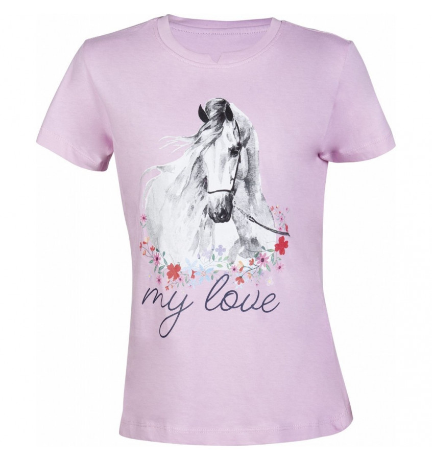 T-shirt Horse Spirit granat 110/116