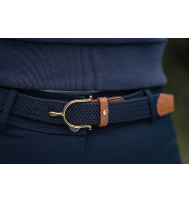 Pasek elastyczny Ann beżowy 80