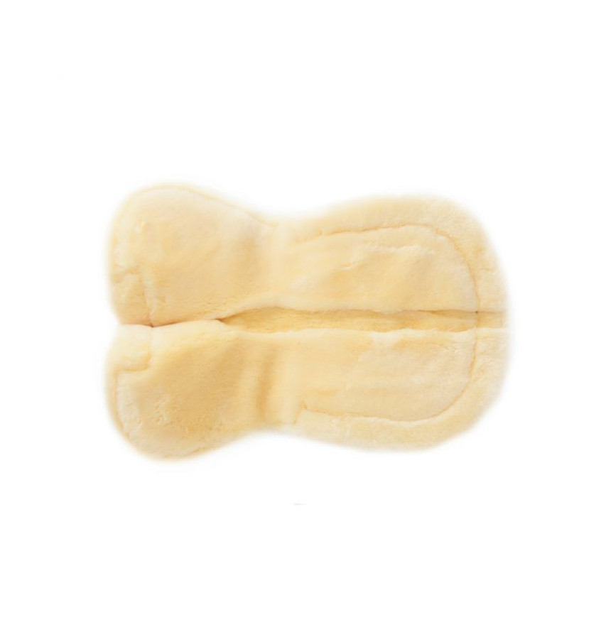 Podkładka KavalTop z owczym futrem czarny L