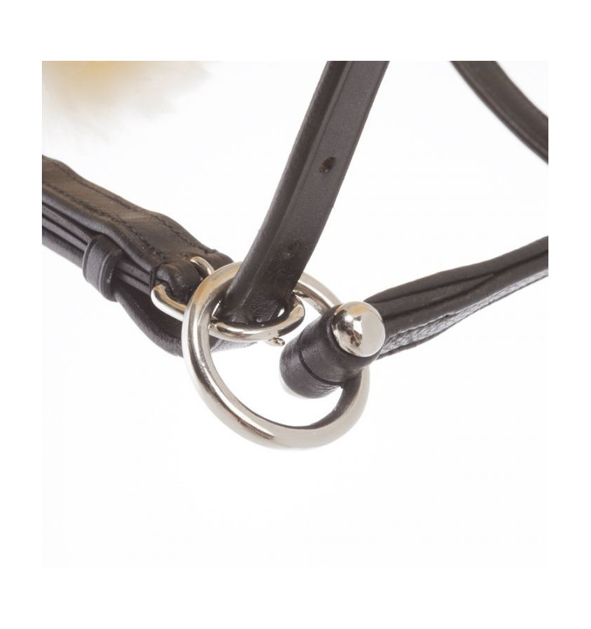 Kantar skórzany Marvellous brąz cob