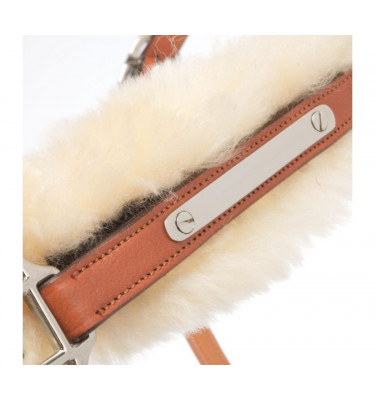 Kantar skórzany Marvellous brąz cob