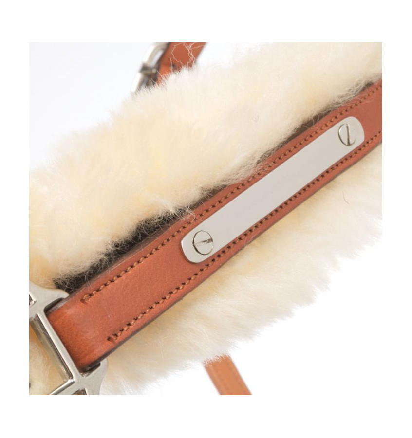 Kantar skórzany Marvellous brąz cob