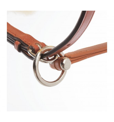 Kantar skórzany Marvellous brąz cob