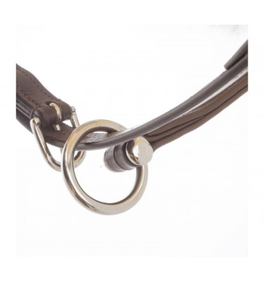 Kantar skórzany Marvellous brąz cob