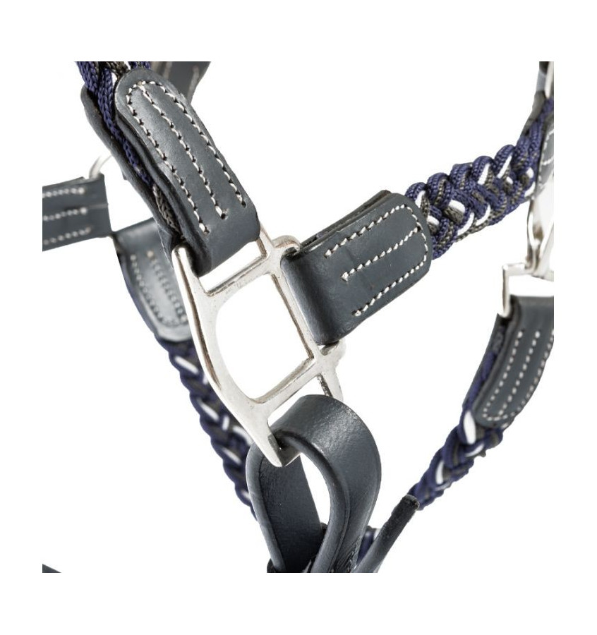 Kantar skórzany Tessa czerwony cob