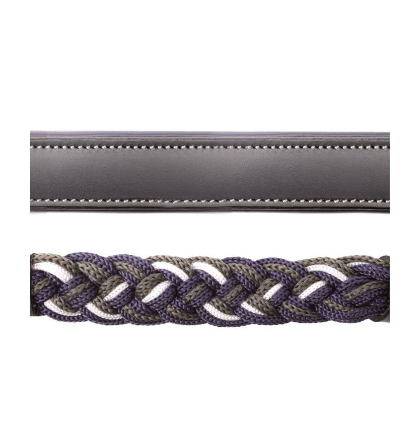 Kantar skórzany Tessa czerwony cob