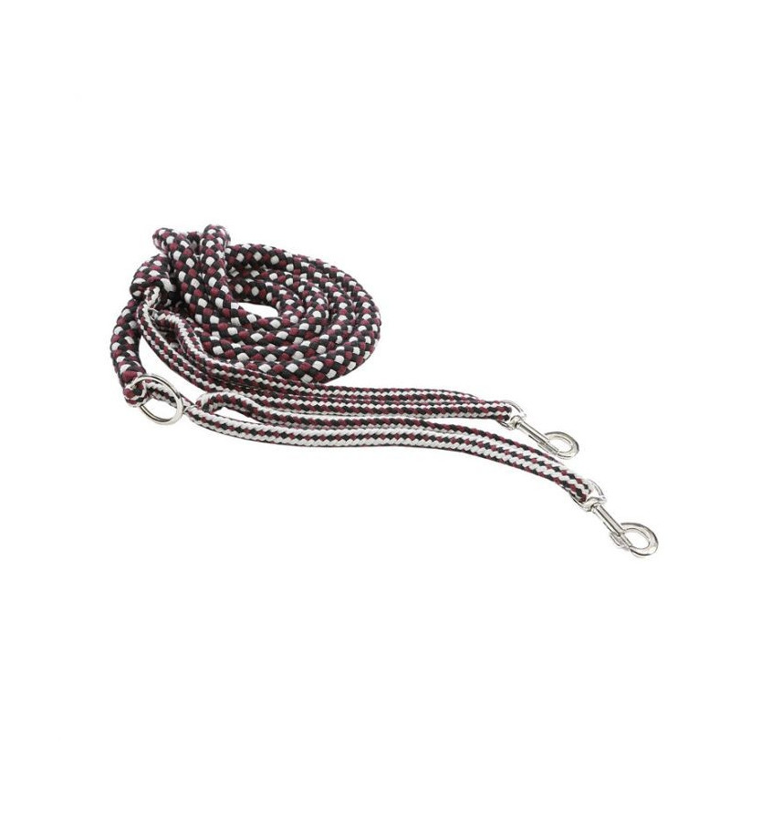 Bawełniane linki do lonżowania czarne